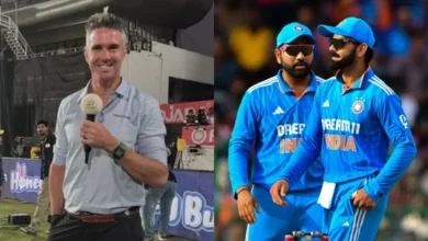 Kevin Pietersen, Rohit Sharma and Virat Kohli